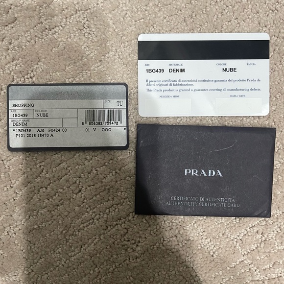 PRADA Canapa + COA - Picture 11 of 17